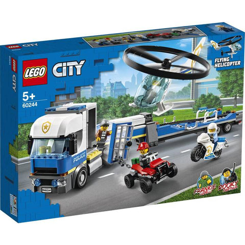 60244 Polizeihubschrauber Transport, Lego City, 317 Teile, ab 5 Jahren