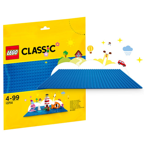 10714 Bauplatte blau Lego Classic, ab 4 Jahren 10714