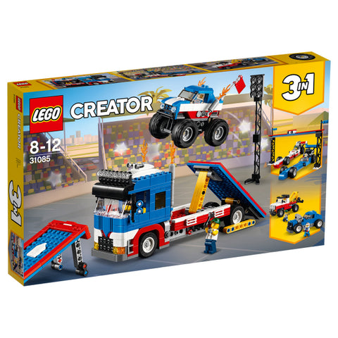 31085 Stunt-Truck Transporter Lego Creator, 581 Teile, ab 8 Jahren