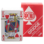 Bridge Apollo, rot im Kartonetui, Kartengrösse 57x89 mm