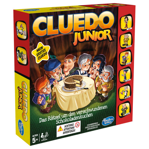 Cluedo Junior, d ab 5 Jahren, 2-6 Spieler, Spieldauer ca. 15 Min.