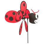 Windspiel Ladybug ø 32 cm, Länge 65 cm, wetterfest u. lichtbeständig
