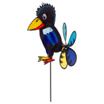 Windspiel Raven Mini ø 33 cm, L: 73 cm, wetterfest u. lichtbeständig