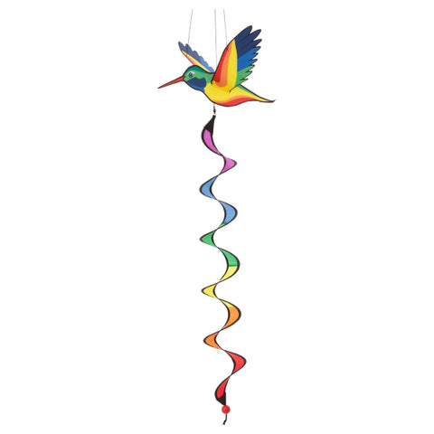 Windspirale Hummingbird 3D 35x120 cm, Polyester, wetterfest u. lichtbeständig