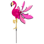 Windspiel Spinning Flamingo ø 40 cm, Länge 96 cm, wetterfest u. lichtbeständig
