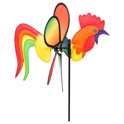 Windspiel Spin Critter Roos- ter, ø 32 cm, L: 65 cm, wetterfest u. lichtbeständig