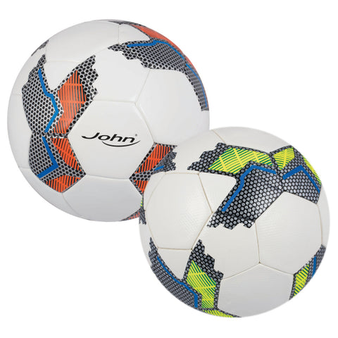Fussball Premium Hybrid Neon Gr. 5, 2-fach assortiert, ca. 410 g, 100% PU