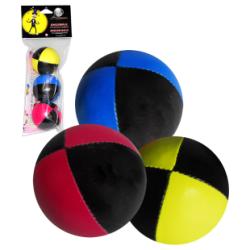 Jonglierball 2-farbig 3-er